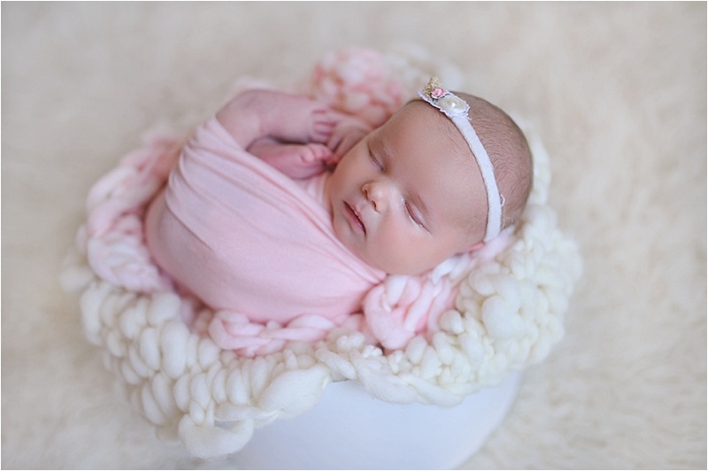 baby girl newborn photography 