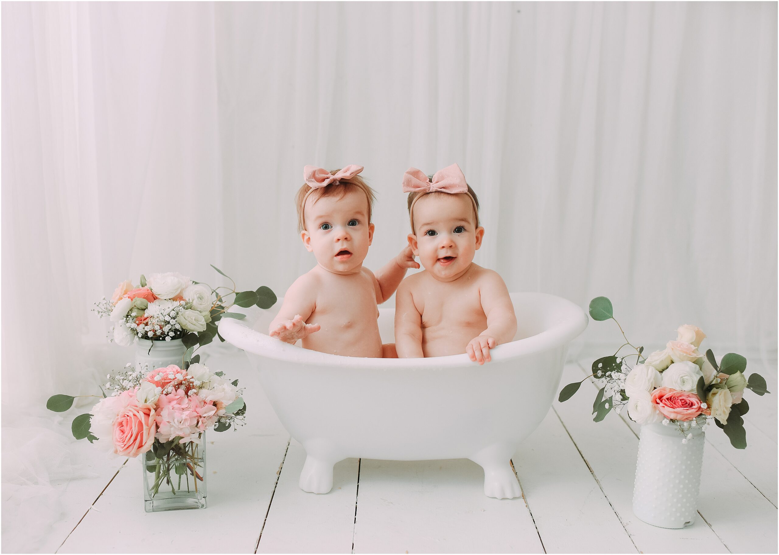 first birthday cake smash session